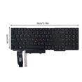 thumbnail image 4 of Office Dust-proof Keyboards Equipment Computer Point Stick Non Toetsenbord Replacement Slide Backlit Replacement for Lenovo ThinkPad E15 Laptops, 4 of 6