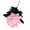 Pink, variant on UDIYO Artificial Flowers, Halloween Black Flower,  Halloween Outdoor Gothic Goth Decorations,10 Pcs
