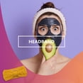 thumbnail image 2 of Diadema de punto Nudo de lazo Minnieouse Ajustable Ancho Cálido Universal Amarillo, 2 of 6