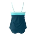 thumbnail image 7 of Women Tummy Control One Piece Swimsuits Strapless Bandeau Bathing Suits Slimming Halter Swimwear, 7 of 7