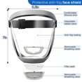 thumbnail image 3 of LinenLoon Super Protecteur Visage Anti-Buée Protection Complète Unisexe Tout Compris avec Flister Détachable (Gris), 3 of 5