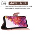 thumbnail image 5 of Elegant Case for Samsung S20 FE Wallet Case RFID Blocking Card Slots Holder with Shoulder&Crossbody Strap, Magnetic Folio Kickstand Handbag Flip Phone Cover for Samsung Galaxy S20 FE, Coralpink, 5 of 8