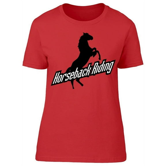 Horseback Riding,  T-Shirt Women -Image by Shutterstock, Female Small