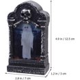 thumbnail image 4 of 2 piezas de luces de vela de Halloween, lámpara de terror LED, luces de lápida de esqueleto, luz de noche decorativa, lámpara de luz creativa para fiesta, hogar, oficina, escritorio (hembra Gh, 4 of 5