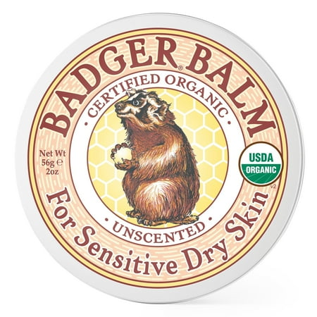 Badger Balm for Hardworking Hands, Unscented, 2 oz