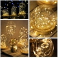 thumbnail image 5 of Fymlhomi 10 Pack Fairy String Lights Battery Operated(Incl)20 LED Moon Lights Wire Vase Lights for Plants DIY Table Decorations Holiday Festival (WarmWhite), 5 of 5