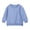 Light Blue, variant on Toddler Baby Boy Girl Fleece Pullover Sweatshirt Solid Color Crewneck Blouse Shirt Tops Warm Fall Winter Clothes