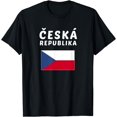 thumbnail image 2 of Czech Republic T-shirt Czech Tee Flag souvenir Gift T-Shirt, 2 of 3