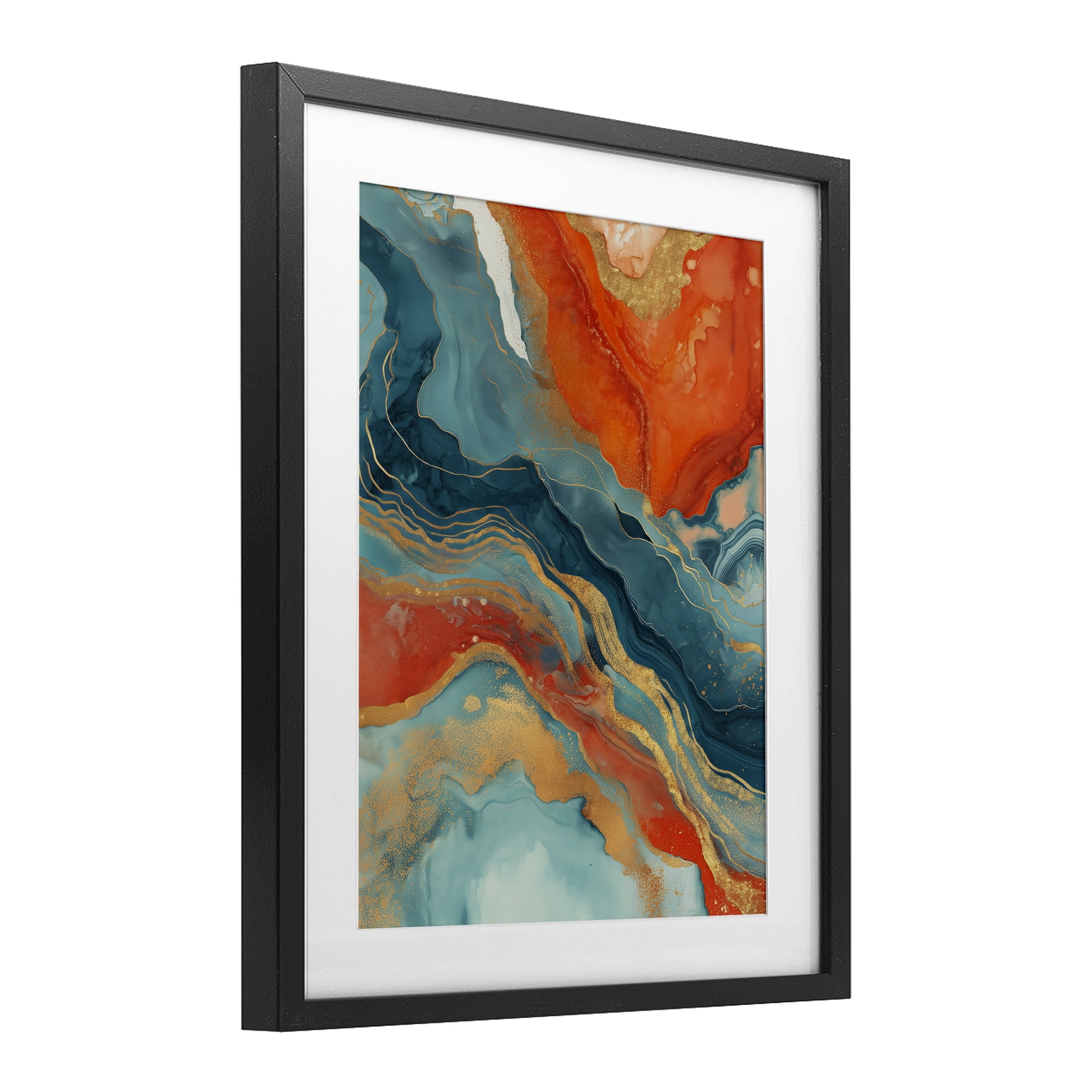 Stupell Industries Vibrant Fusion Movement Black Framed Print Under Glass, design by Svetlana Aleynikova