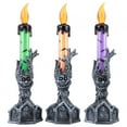 thumbnail image 2 of Flameless Candle, Simulation Candle Light Halloween Decoration Props Candle Light Flameless Candles Light  For Halloween Home Bar Decor, 2 of 8