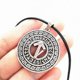 thumbnail image 2 of Runic TIWAZ Rune For Victory Viking Jewelry Norse God Protection Runes Talisman Amulet Necklace Men Women Pagan Accessories, 2 of 5