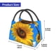 thumbnail image 2 of Easygdp Blue Sky Sunflower Bolsa de Almuerzo Insulada Reutilizable, Bolsa de Mano y Bandolera para Oficina, Trabajo, Viajes, 2 of 6
