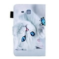 thumbnail image 4 of Samsung Galaxy Tab A 7.0 inch 2016 Tablet SM-T280/T285 Case, Dteck Cute Pattern PU Leather Flip Folio Stand Wallet Case Cover Built-in Card Slots, Cat, 4 of 7