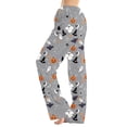 thumbnail image 6 of Women's Halloween Themed Pajama Pants Relaxed Fit Long Trousers Soft Loungewear For Nightwear XL, 6 of 6