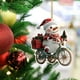 thumbnail image 1 of Adornos Colgantes Exquisitos de Acrílico, Colgante Plano de Papá Noel, Colgante para Árbol de Navidad, 1 of 5