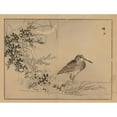 thumbnail image 2 of Kōno Bairei 18x15 Gold Ornate Wood Frame and Double Matted Museum Art Print Titled - Bairei Gafu, Pl.40 (1905), 2 of 4