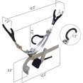 thumbnail image 5 of AMYSPORTS Adjustable Clamp Rod Holder Fishing Clamp Marine Rod Holders Boat Folding Stainless Pole Holder Boat Rack, 5 of 5