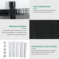 thumbnail image 5 of Dextrus Pool Fence for Above Ground Pools, 4 x 72Ft Mesh Pool Safety Fence for Outdoor Swimming Backyard Garden Pool, Black, 5 of 7