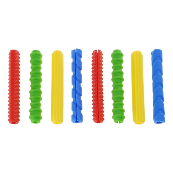 8/12Pcs Soft Silicone Pen Grip Ergonomic Pencil Holder Grip Writing Aid Grip