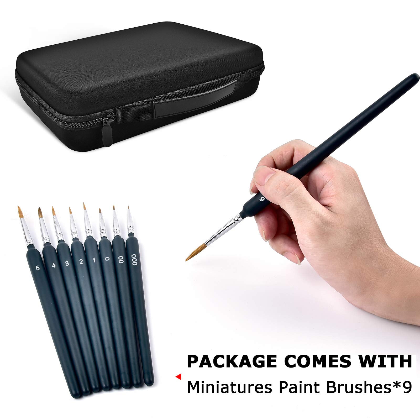 60 Bottles Model Paint Storage Case for Testors Paint Set, Paints Organizer Carrying Bag- Case Only