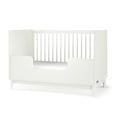 thumbnail image 4 of Child Craft Toddler Guard Rail for Wynwood Crib Conversion, Durable MDF Construction, Cloud White, 4 of 4