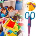 thumbnail image 5 of Decorative Scissors Set - Wave Scissors for Paper Cutting - Craft Scissors for DIY Enthusiasts - Safety Scissors for Art Projects, Scrapbooking, Greeting Cards & Classroom - 1 Pack, 5 of 7