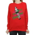 thumbnail image 3 of Elf Womens Santa's Coming Sweatshirt, 3 of 5