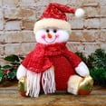 thumbnail image 3 of Plush Christmas Stuffed Animals Flip Sequin Plush Christmas Santa Claus Penguin Snowman Reindeer Plush Toys Christmas Ornaments for Kids The best Christmas gift, 3 of 7