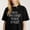 Black-5, variant on Women's One Lucky Mama St Patricks Day Graphic T-Shirt S-4XL Mother's Day Gift