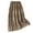 Khaki, variant on Awdenio Midi Skirt Women Printed Cotton And Linen Midi Style Skirt Drawstring Skirt