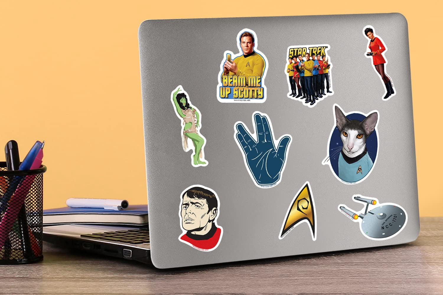 Star Trek The Original Series Sticker Pack Die Cut Vinyl Large
