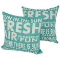 thumbnail image 2 of Blazing Needles 17-inch Outdoor Spun Polyester Throw Pillows (Set of 2), 2 of 2