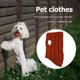 thumbnail image 5 of Ropa Para Perros Traje de gatito de punto de cuello alto de dos patas para decoración de invierno para mascotas (rojo) Likrtyny Libre de BPA, 5 of 6