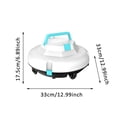 thumbnail image 2 of MKHSQHDG Sales Today Clearance Smart Pool Cleaning Robot for Automated Pool with Intelligent Navigation and Efficient Debris Removal for Clean Sparkling Water, 2 of 6