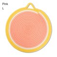 thumbnail image 3 of CAROOTU Colorful Cotton Rope Coasters Heat Insulation Placemats Simple Style Kitchen Accessories for Home Restaurant, 3 of 6