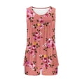 thumbnail image 4 of Ensembles Assortis pour Femmes 2 Pcs Ensemble de Pyjama Confortable à Col Rond et Manches Courtes pour la Maison Ensemble de Sport Vêtements pour Femmes en Liquidation, 4 of 5