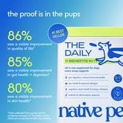 Native Pet The Daily Dog Multivitamin Powder, Probiotics & Glucosamine, 7 oz