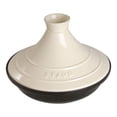 thumbnail image 1 of STAUB Specialities 28 cm Cast Iron Tajine, Cream, 1 of 4