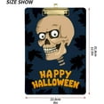 thumbnail image 3 of Coolnut Halloween Cute Skull 12.5"x9" Clipboard, Acrylic Fashion Letter A4 Size Clipboards with Metal Clip for Nurses, Students,Teacher,Women, Man-Silver12x9in, 3 of 7