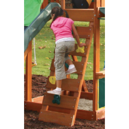 kidkraft brookridge wooden swing set