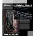 thumbnail image 5 of KUNINDOME Women's Sparkling Metallic Shawls, 5 of 5