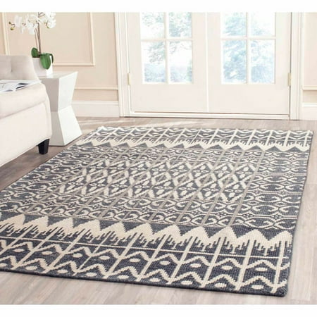 Safavieh Kenya Gideon Hand Woven Wool Area Rug, Charcoal