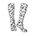 thumbnail image 4 of Fotbe Funny Chicken print Women's Men's Novelty Crew Socks Cotton Socks Knee High Socks for Walking,Running,Nurses,Pregnancy, 4 of 9