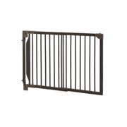 Richell Expandable Dog Gate, Coffee Bean, 47.20"L x 2"W x 32.30"H