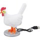 thumbnail image 4 of Lámpara de huevo de gallina, divertida lámpara de gallina ponedora, lámpara de mesa LED de dormitorio pequeño para dormitorio, sala de estar, niños, luces nocturnas, 4 of 5