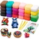thumbnail image 1 of Kit de Arcilla para Moldear Secado al Aire - 24 Colores con 3 Herramientas de Escultura, 1 of 9