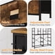 thumbnail image 4 of Brown altura 12 - cajón fabric cómoda con side pockets y steel frame: space - saving vertical almacenamiento chest dormitorio, sala estar, hallway, entrada, y closet (durable & practical design), 4 of 6