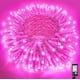 thumbnail image 1 of Cadena de luces Vivideal, 200 LED, color rosa, 20 m, resistente al agua, 8 modos, 1 of 7