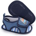 thumbnail image 4 of EYIIYE Baby Sandals Cartoon Print Stripe Print Summer Shoes, 4 of 7