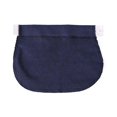 thumbnail image 1 of Mujeres Ajustable Elástico Maternidad Embarazo Cintura Cinturón Extensor de cintura Ropa Pantalones para embarazadas Accesorios de costura (2 piezas, punto azul + mezclilla, 1 of 2